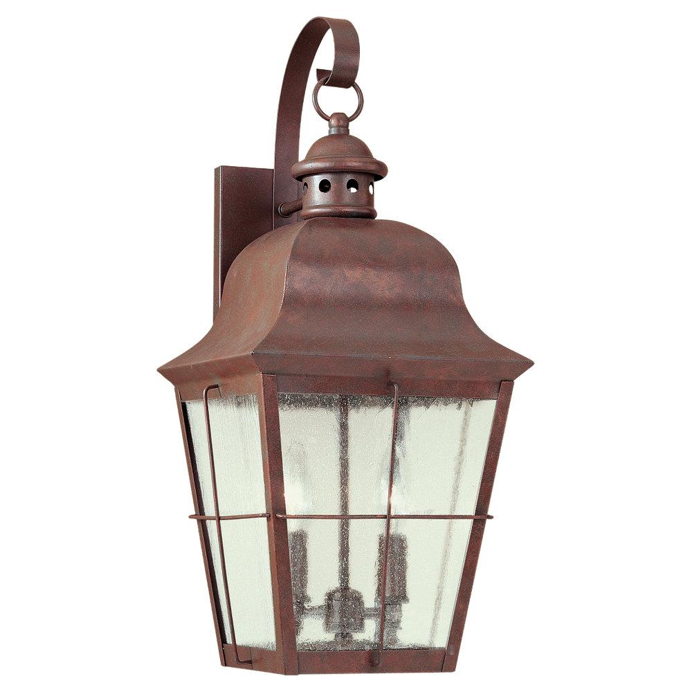 Two-Light  Colonial Outdoor Wall Lantern by Generation Lighting