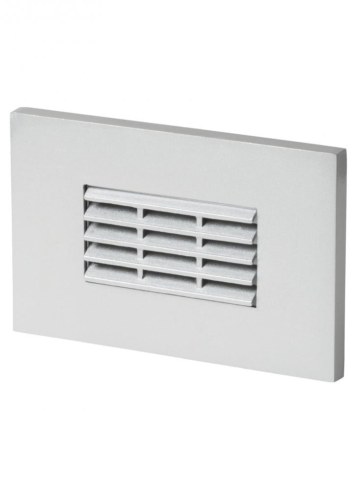 120V Led Turtle Step Horiz Louver Stn Ni by Generation Lighting