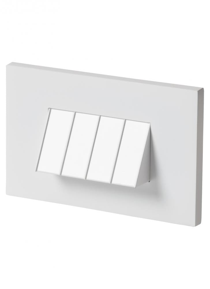 120V Turtle Step Horiz Tarpa White by Generation Lighting