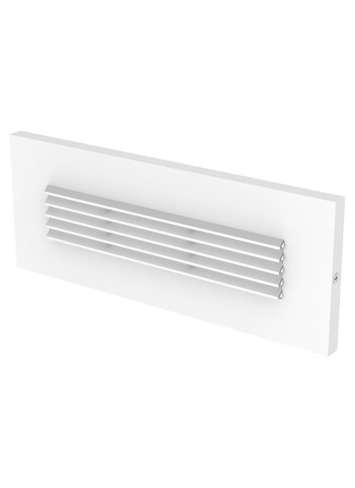 Louver Horizontal Led Brick Light White by Generation Lighting