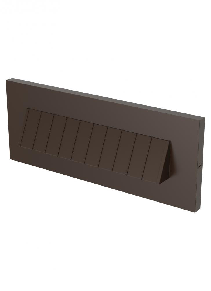 Tarpa Horizontal Led Brick Light Antq Brz by Generation Lighting