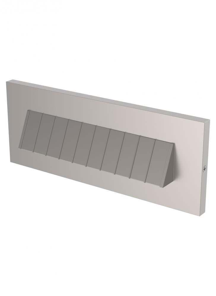 Tarpa Horizontal Led Brick Light Satin Ni by Generation Lighting
