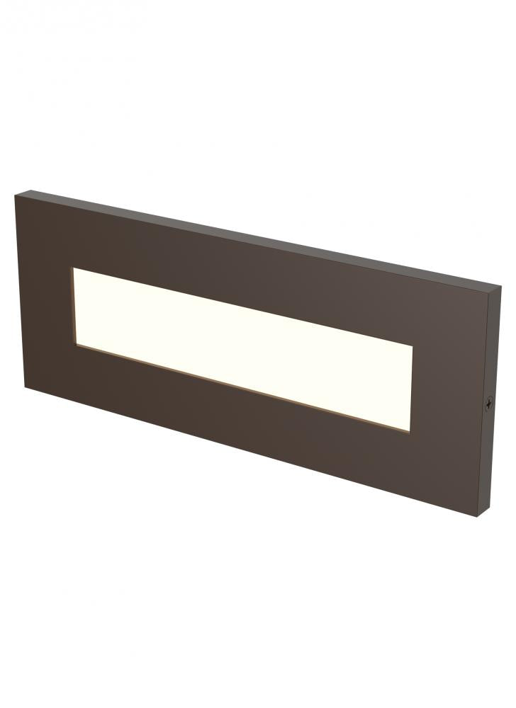 Vitra Horizontal Led Brick Light Antq Brz by Generation Lighting
