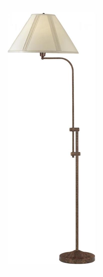 150W 3Wy Floor Lamp W/Adj.Pole by CAL Lighting