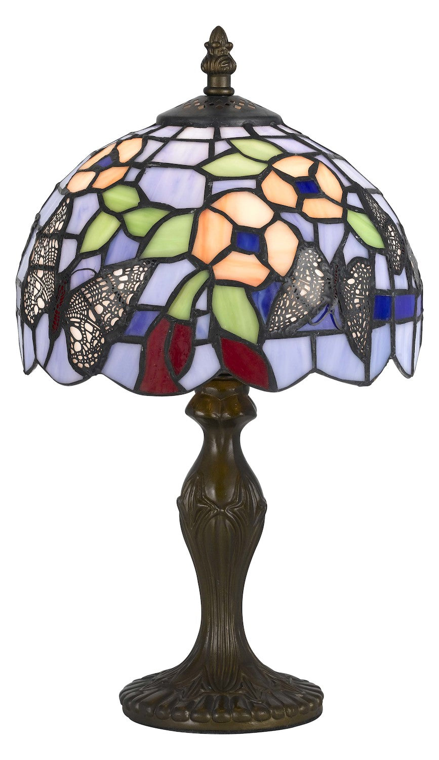 Dark Bronze  1 Light Pedestal Base Table Lamp by CAL Lighting