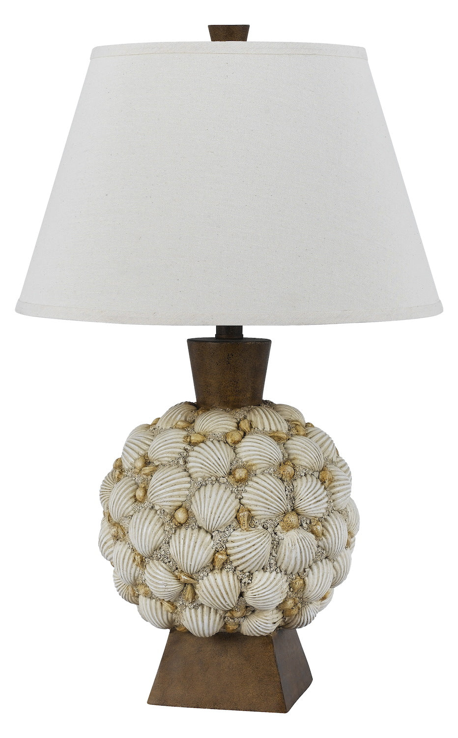 Shell  1 Light Table Lamp by CAL Lighting