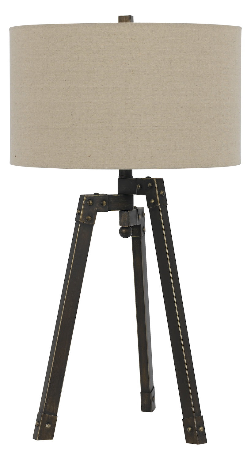 Iron  1 Light Table Lamp by CAL Lighting
