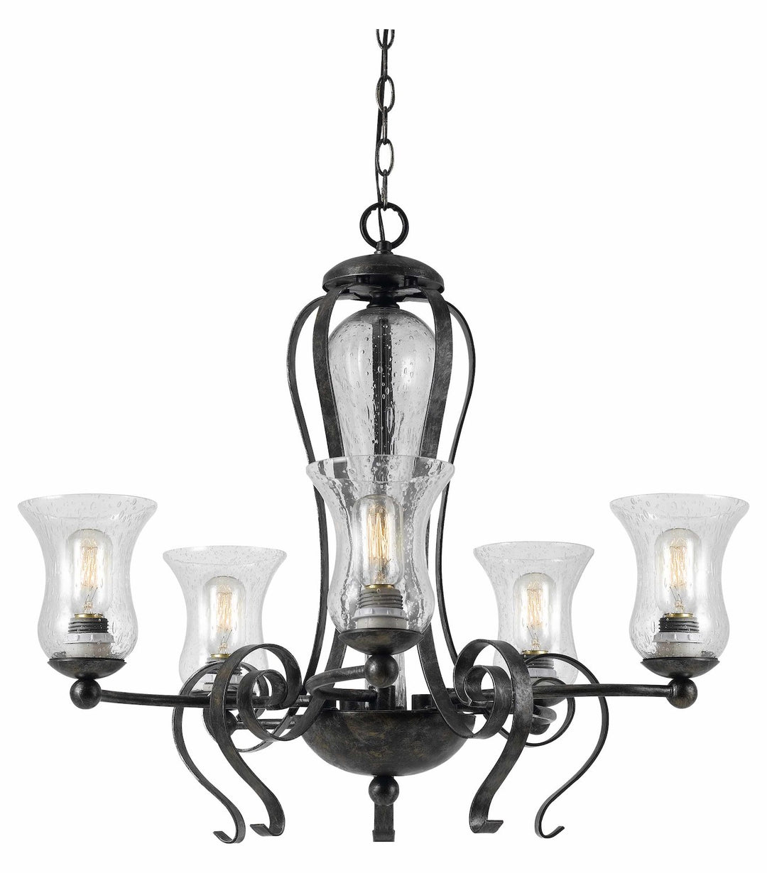 Eternity Classic 5 Light 1 Tier Chandelier by CAL Lighting