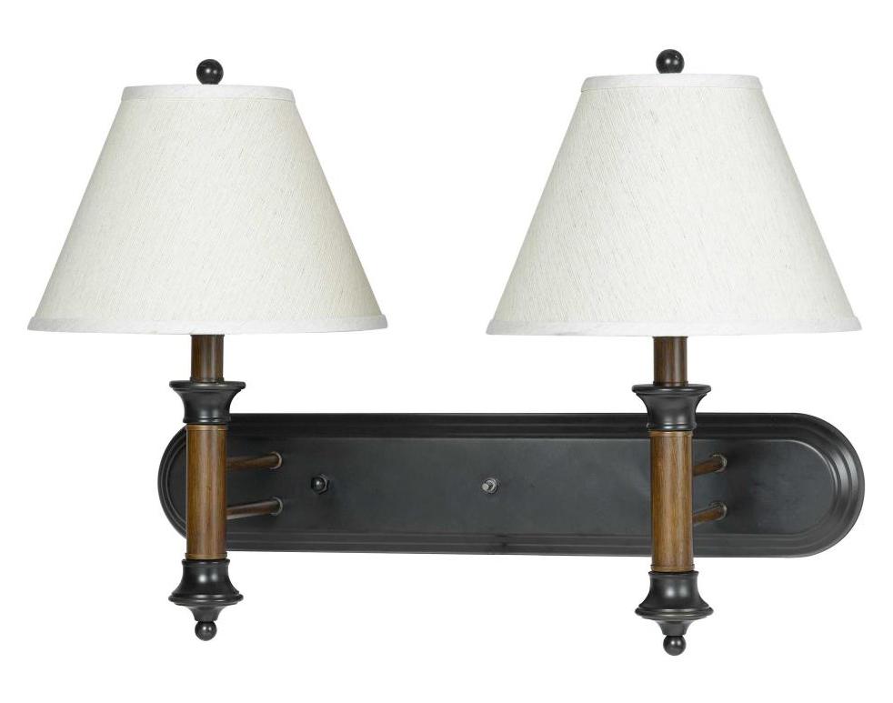 60W X 2 Metal Wall Lamp by CAL Lighting