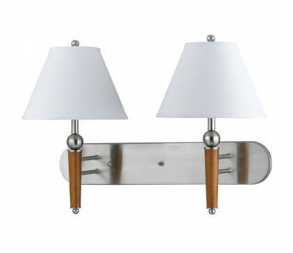60W X 2 3 Way Metal Wall Lamp by CAL Lighting