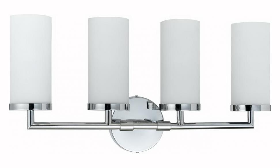 Brushed Steel Hotel 4 Light Wall Sconce by CAL Lighting