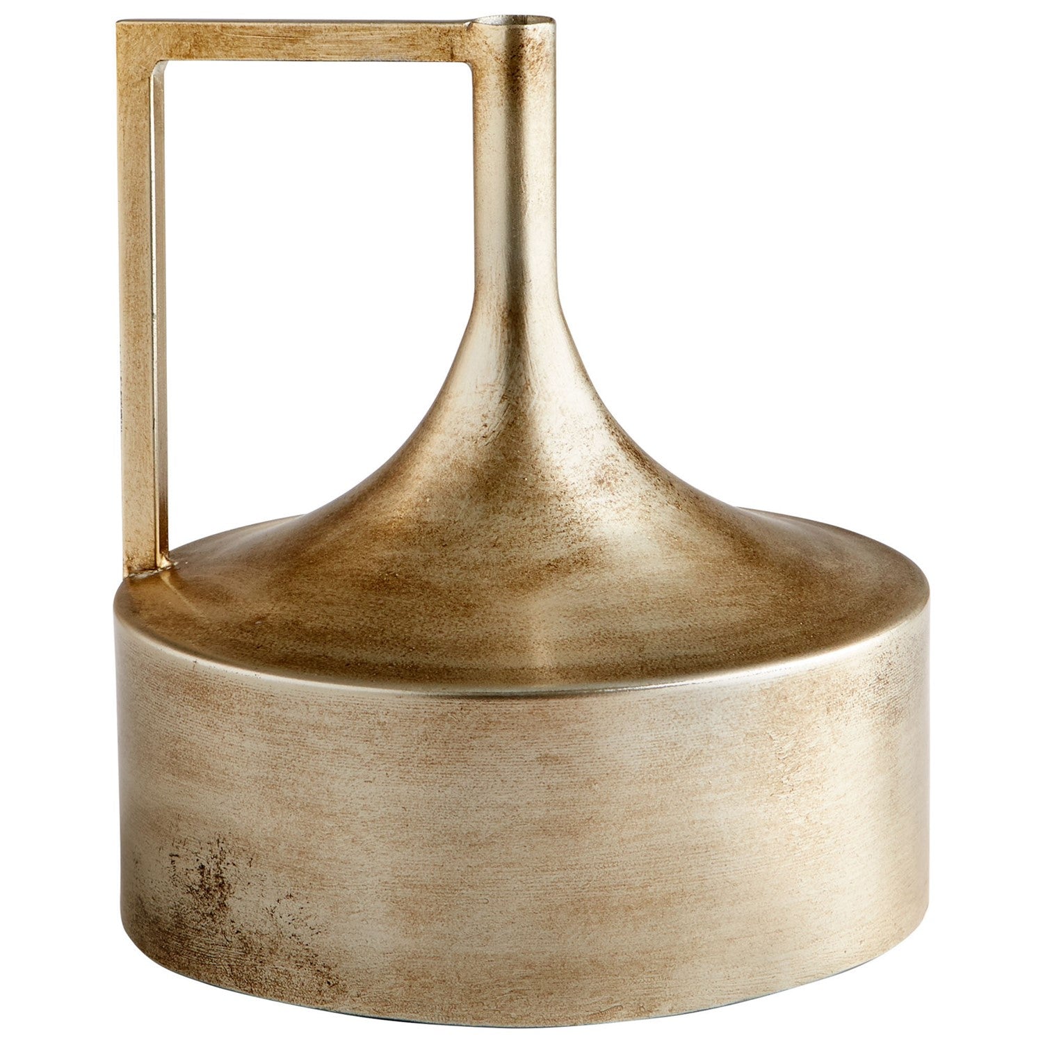 Bronze Big Top Tureen 10.75 Inch Tall Iron Vase by Cyan Designs