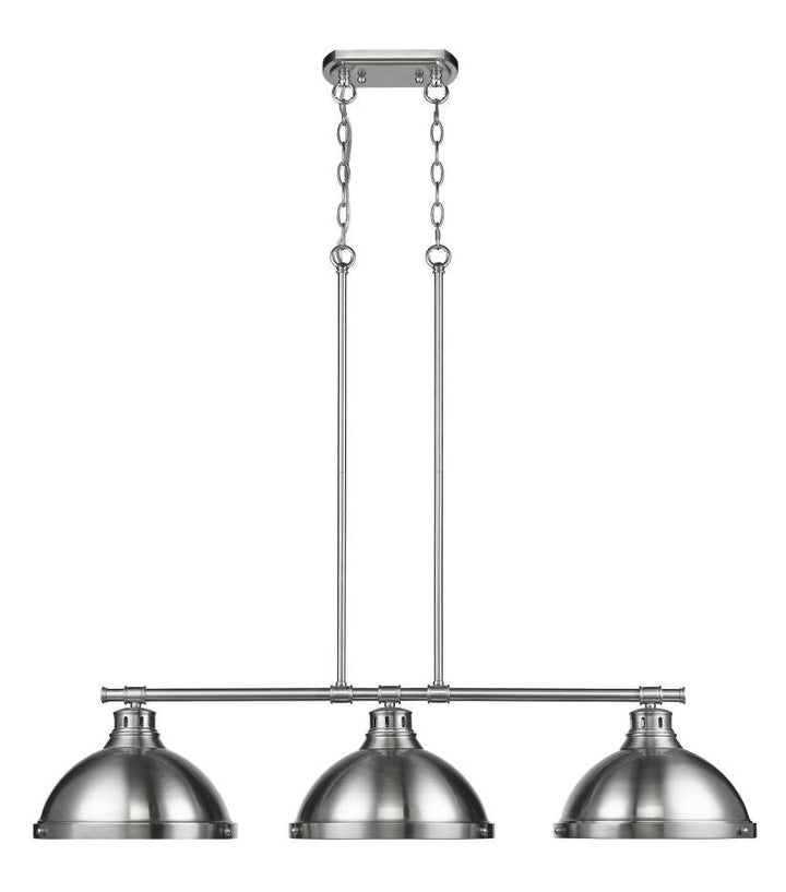3 Light Linear Pendant by Golden