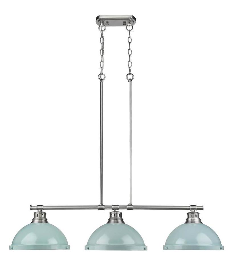 3 Light Linear Pendant by Golden