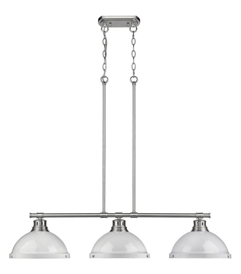 3 Light Linear Pendant by Golden
