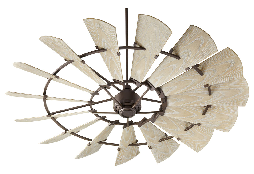 72In. Damp Fan -Ob by Quorum