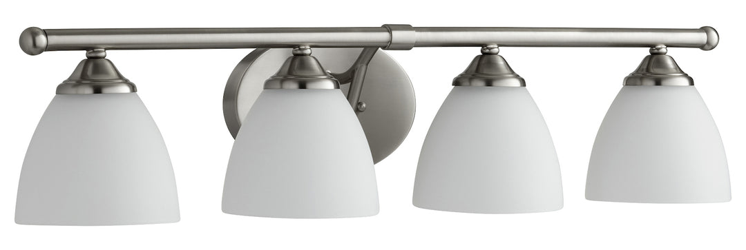 4Lt Vanity Nickel by Quorum