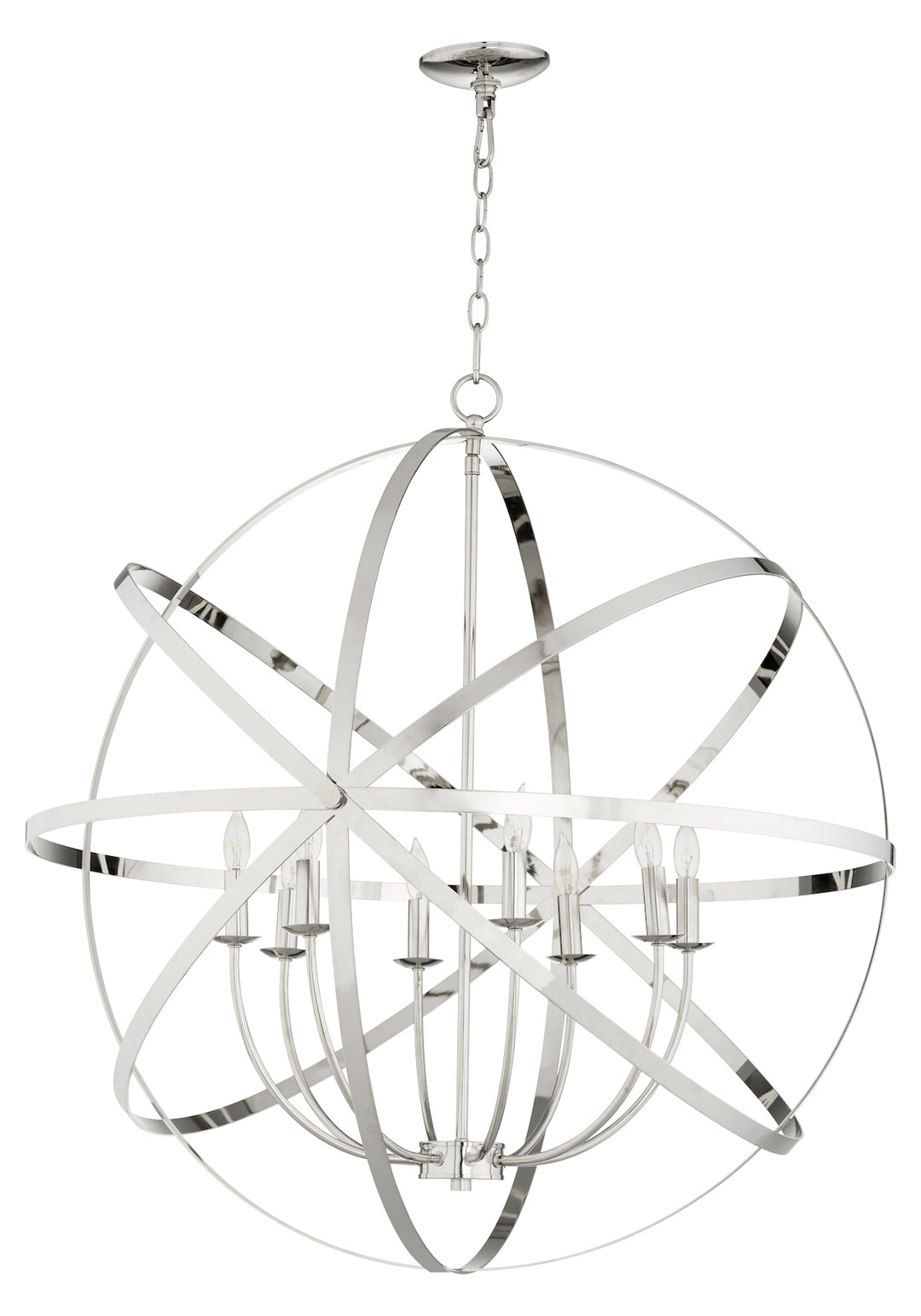 8Lt Sphere Nickel by Quorum