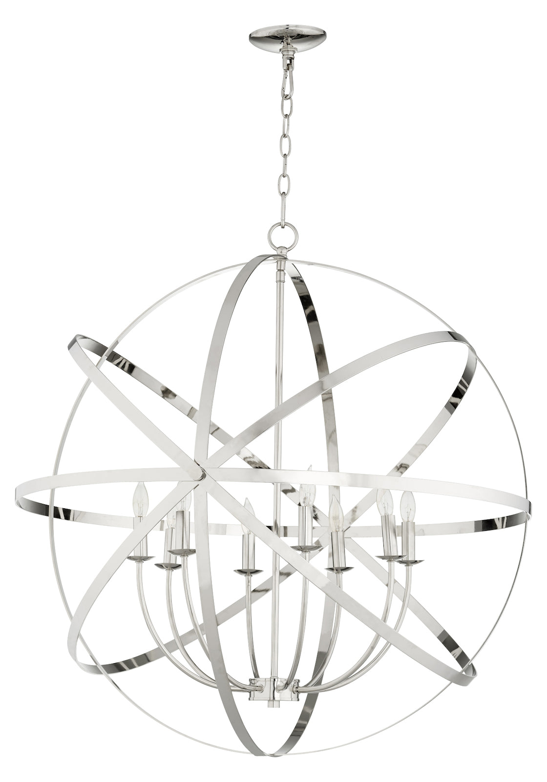 8Lt Sphere Nickel by Quorum