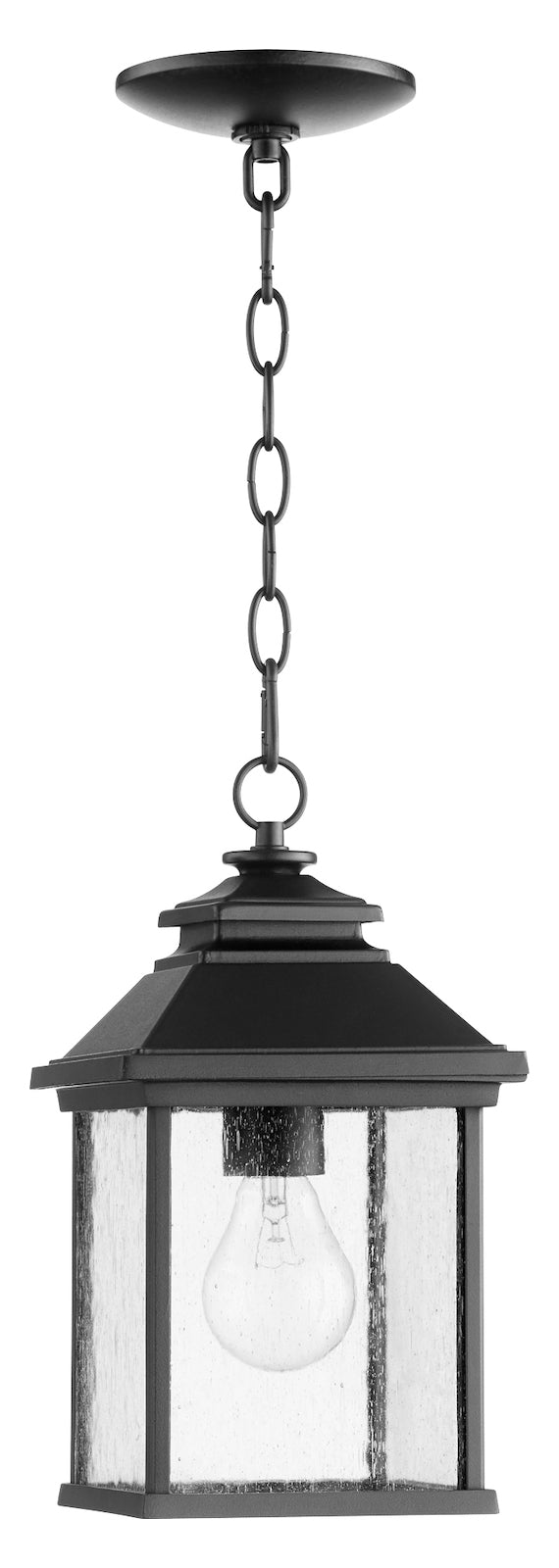 7In. Pend Black by Quorum