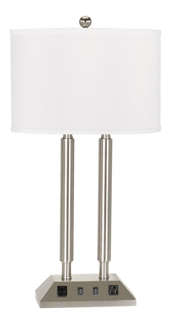 60W X 2  2 Rocker Sw  2 Outlet by CAL Lighting
