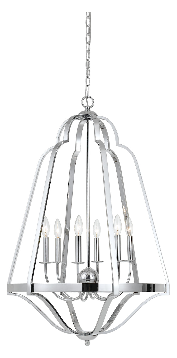 60W X 6 Melrose Candelier by CAL Lighting