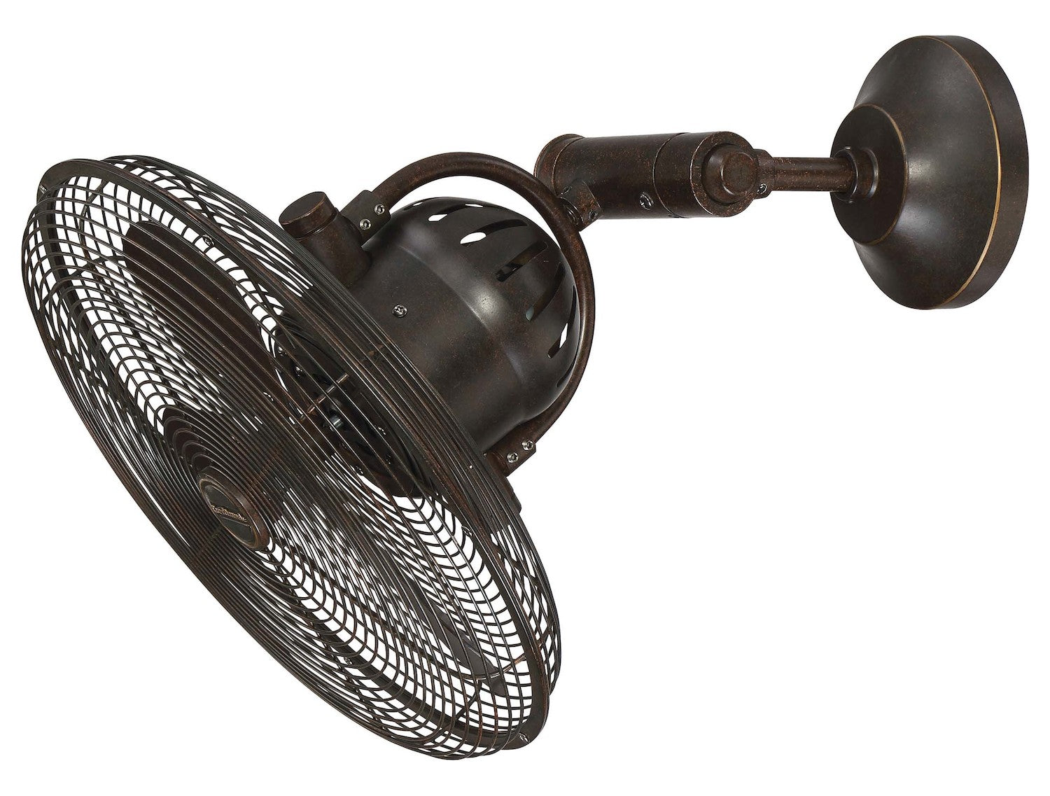 14in  Indoor/Outdoor in Aged Bronze Textured w/ Aged Bronze Blades by Craftmade