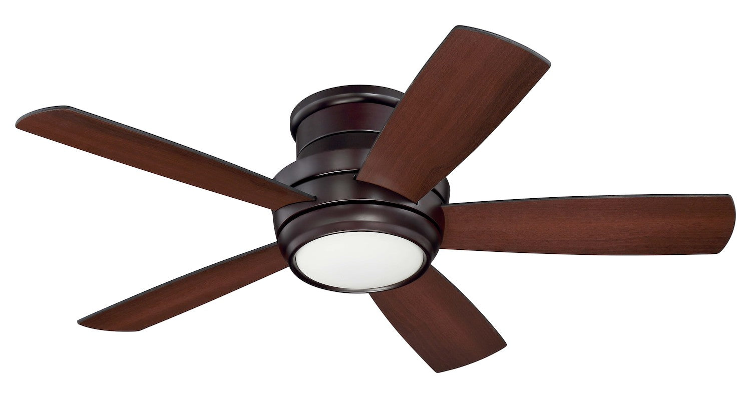 44in Tempo Hugger in Oiled Bronze w/ Oiled Bronze/Walnut Blades by Craftmade