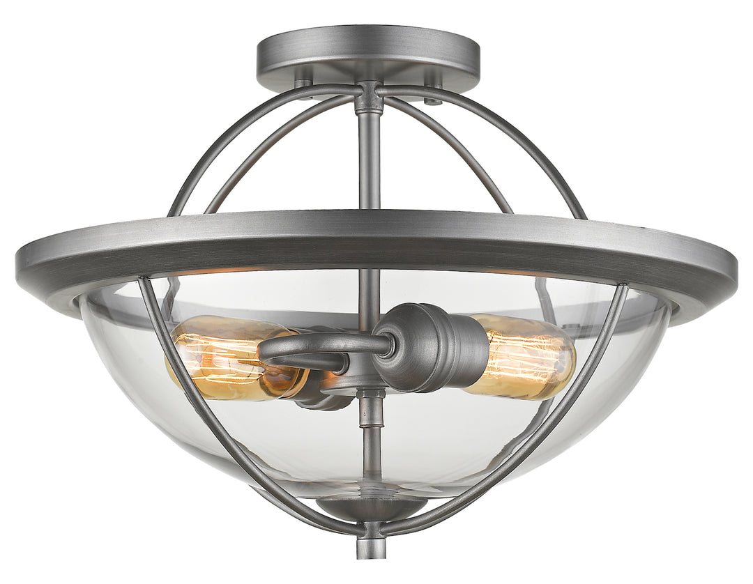 2 Light Semi Flush Mount by Z-Lite