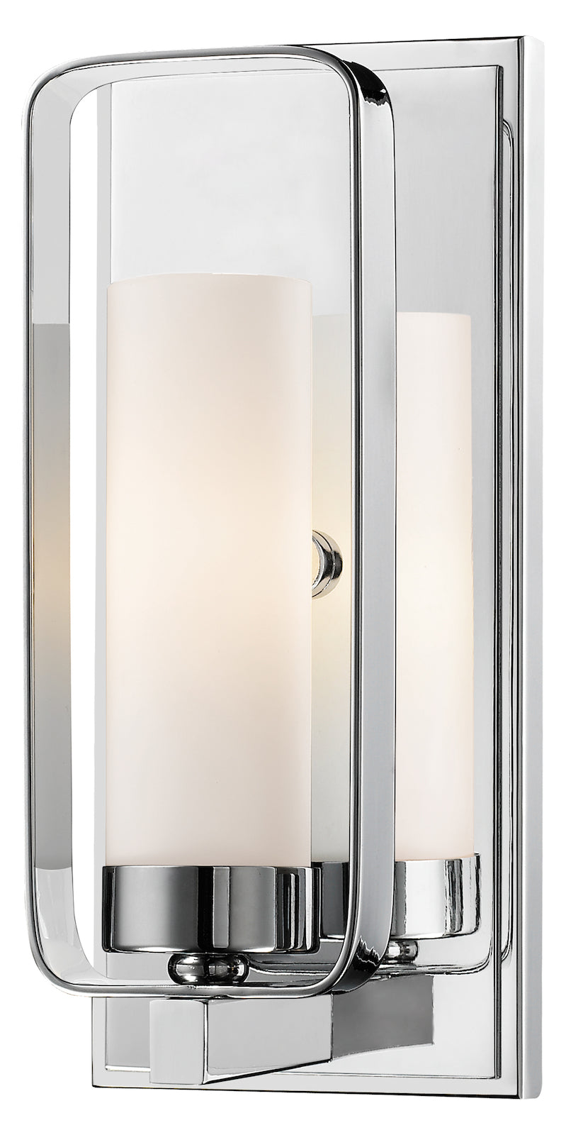 Single Light 5in Wide ADA Compliant Wall Sconce with Frosted Glass Shade by Z-Lite