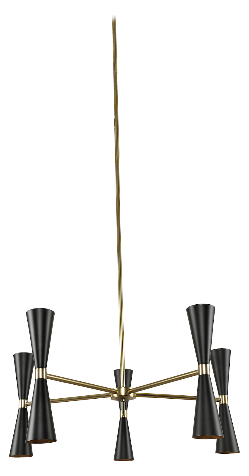 5 Arm Chandelier by Kalco