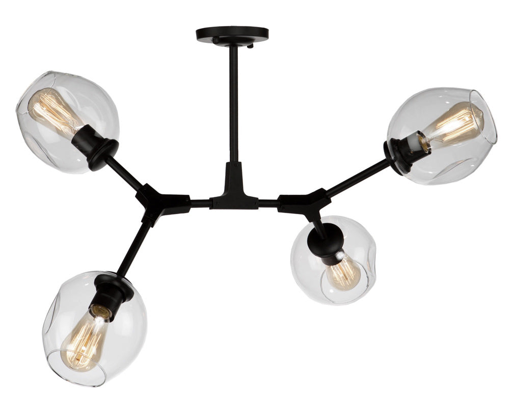 4 Light Semi Flush Mount by Artcraft