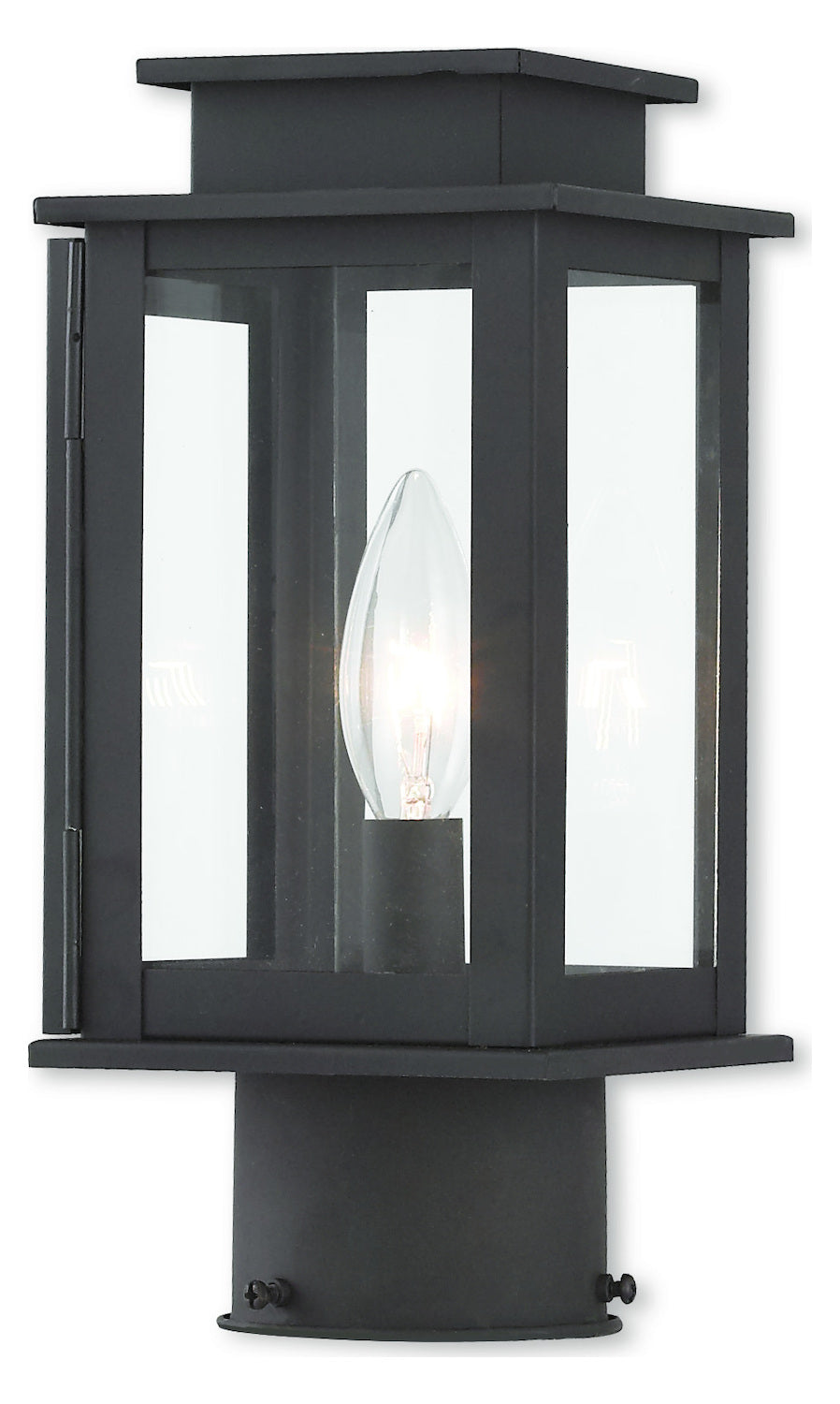 Bronze Post Lantern by Livex Lighting