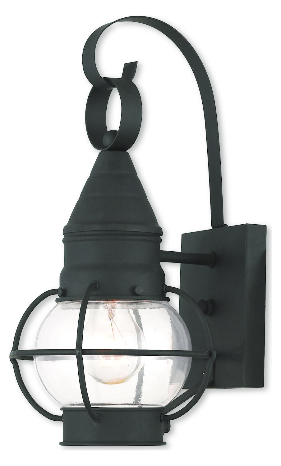 Black Wall Lantern by Livex Lighting