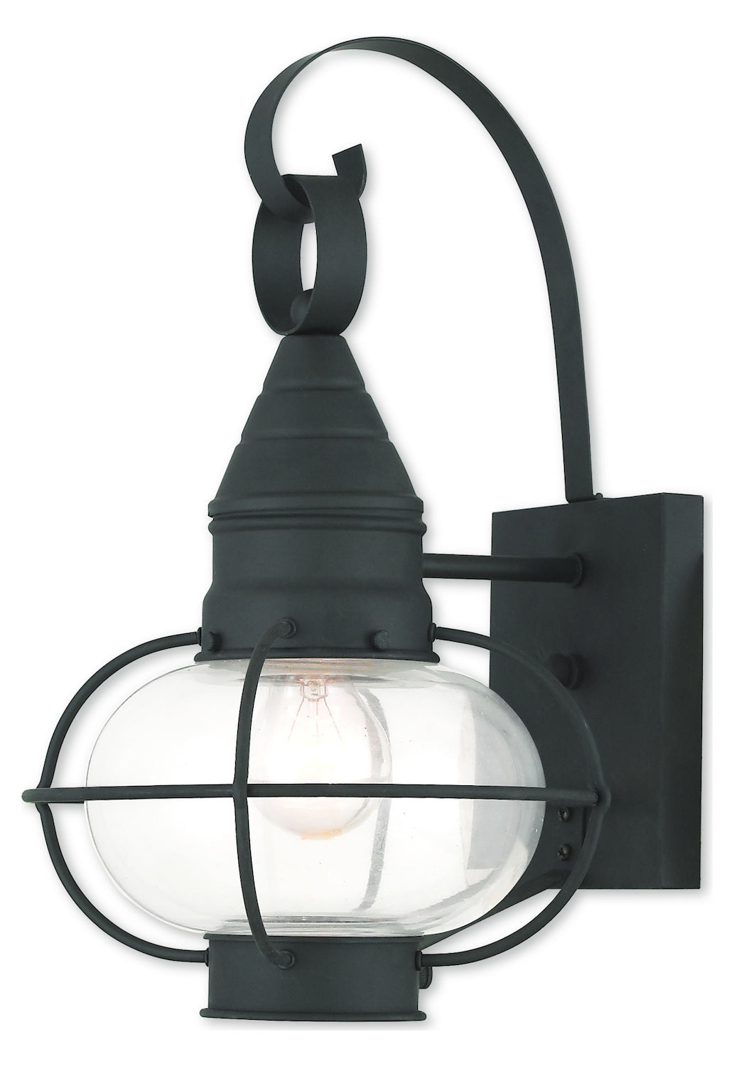 Black Wall Lantern by Livex Lighting