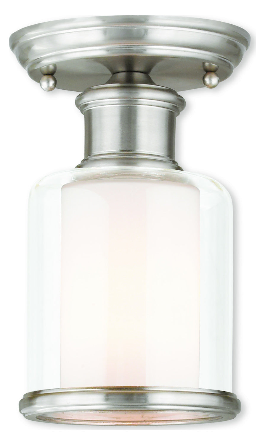 Brushed Nickel Ceiling Mount by Livex Lighting