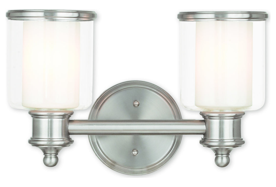 Brushed Nickel Bath Vanity by Livex Lighting