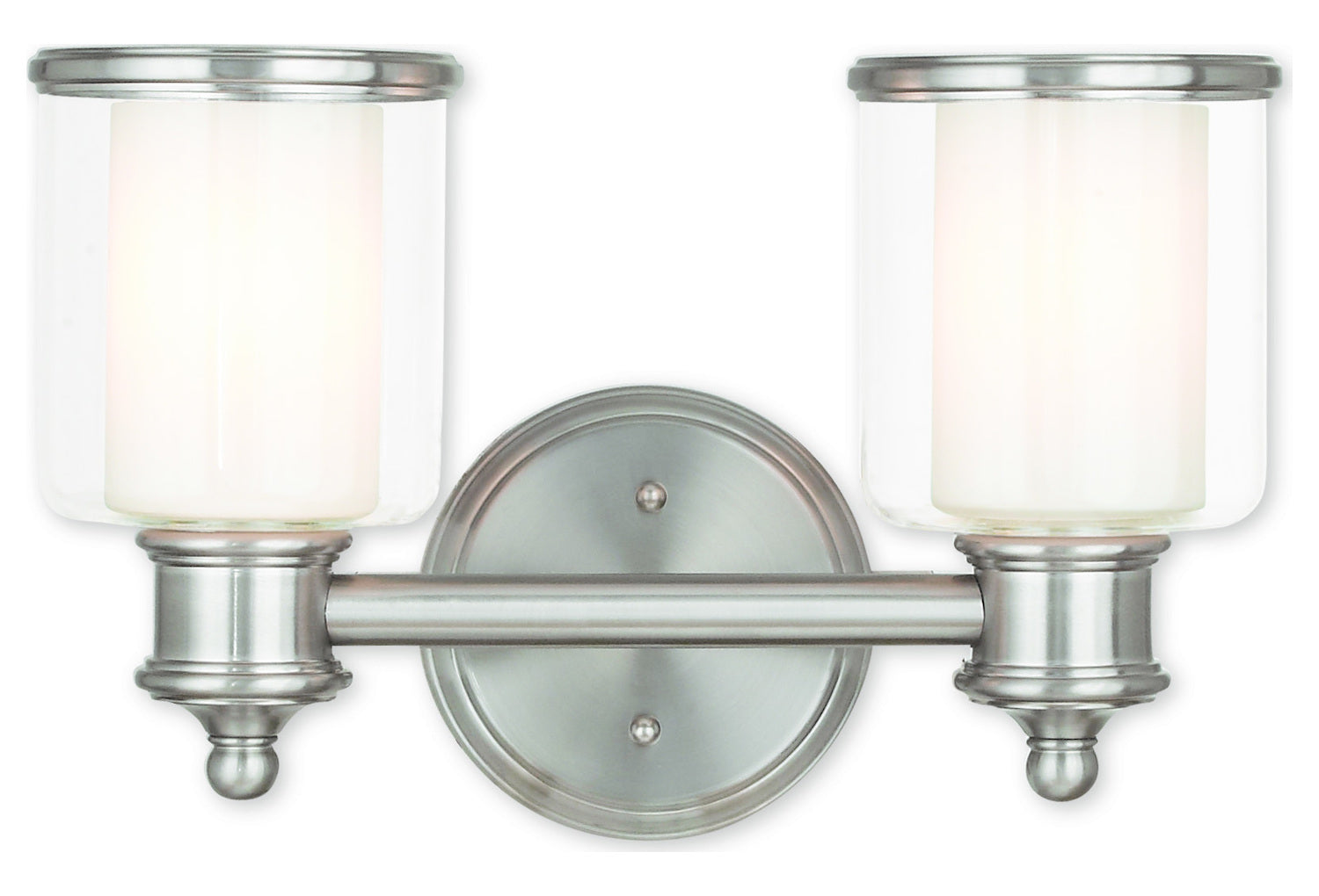 Brushed Nickel Bath Vanity by Livex Lighting