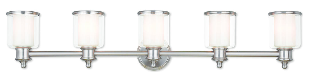 Brushed Nickel Bath Vanity by Livex Lighting