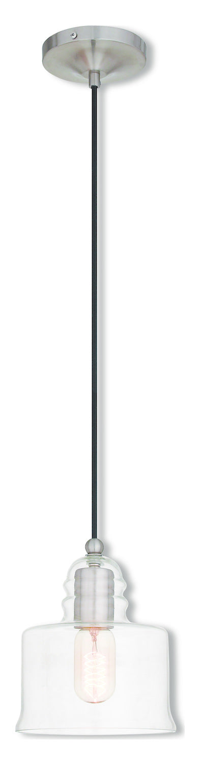 Brushed Nickel Mini Pendant by Livex Lighting