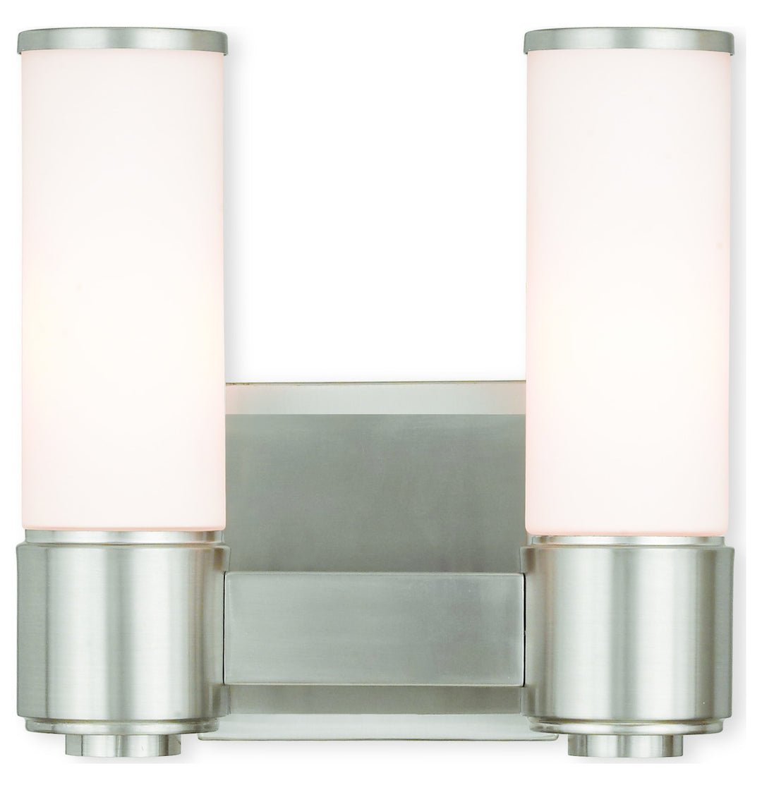 Brushed Nickel Ada Wall Sconce/ Bath Vanity by Livex Lighting