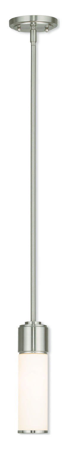 Brushed Nickel Mini Pendant by Livex Lighting