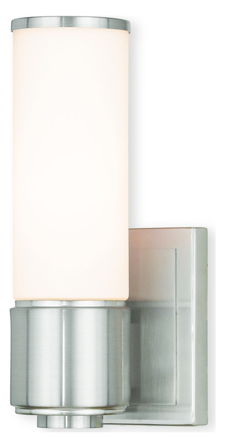 Brushed Nickel Ada Wall Sconce/ Bath Vanity by Livex Lighting