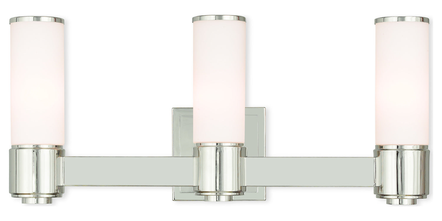 Polished Nickel Ada Wall Sconce/ Bath Vanity by Livex Lighting