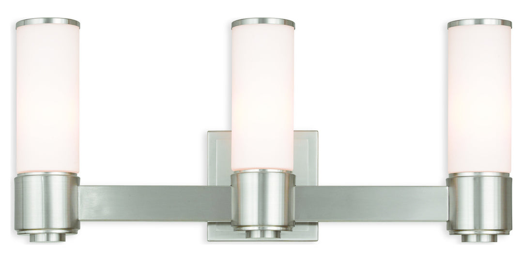 Brushed Nickel Ada Wall Sconce/ Bath Vanity by Livex Lighting