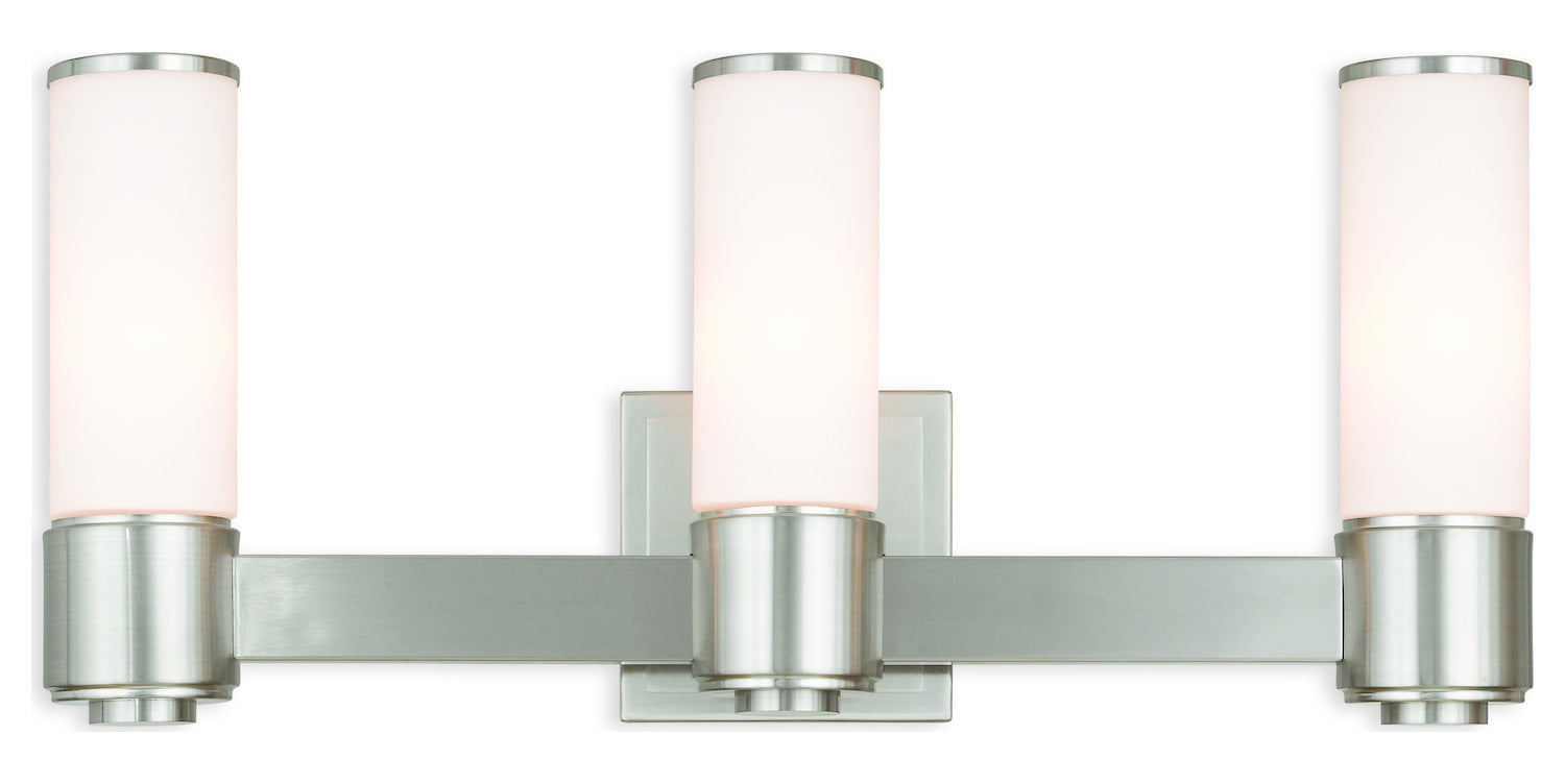 Brushed Nickel Ada Wall Sconce/ Bath Vanity by Livex Lighting