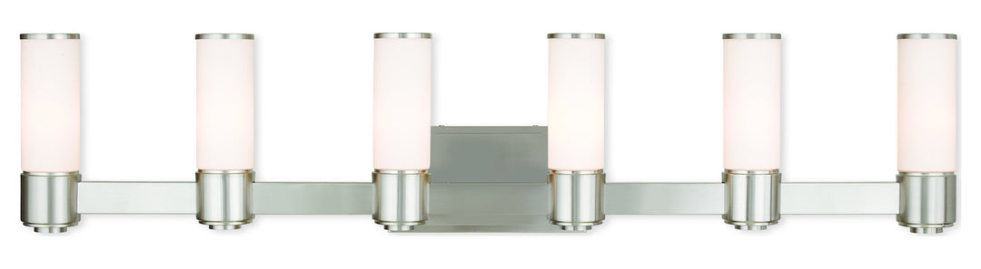 Brushed Nickel Ada Wall Sconce/ Bath Vanity by Livex Lighting