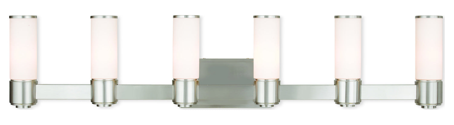 Brushed Nickel Ada Wall Sconce/ Bath Vanity by Livex Lighting
