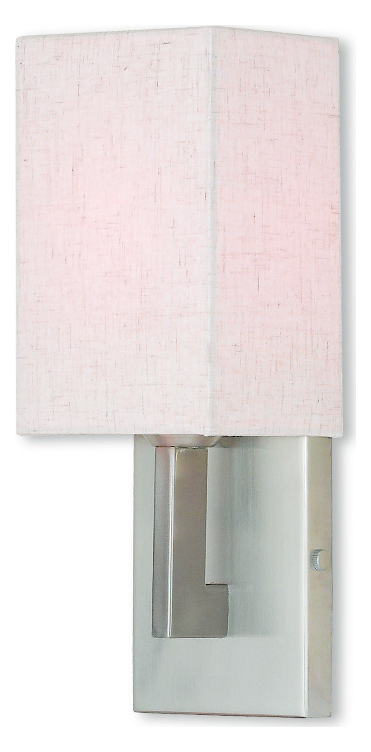Brushed Nickel Ada Wall Sconce by Livex Lighting