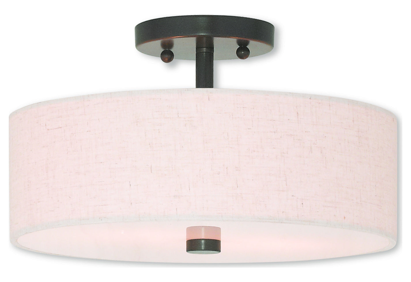 English Bronze Ceiling Mount by Livex Lighting